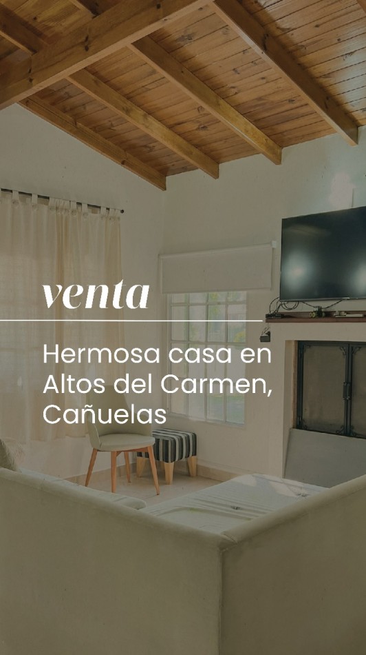 Altos de Carmen Barrio Privado -Cañuelas -Hermosa casa en venta