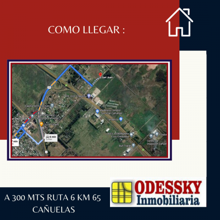 CAÑUELAS - 3 FRACCIONES DE 11.120 M2 - VENTA EN BLOCK