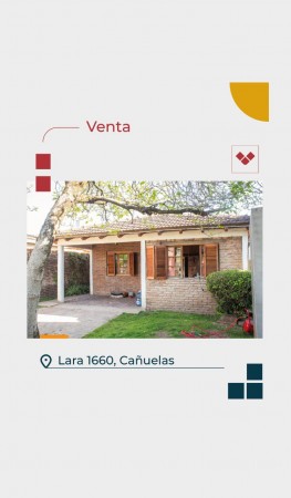 Cañuelas - Casa en Venta - Lara 1660- APTA CREDITO HIPOTECARIO
