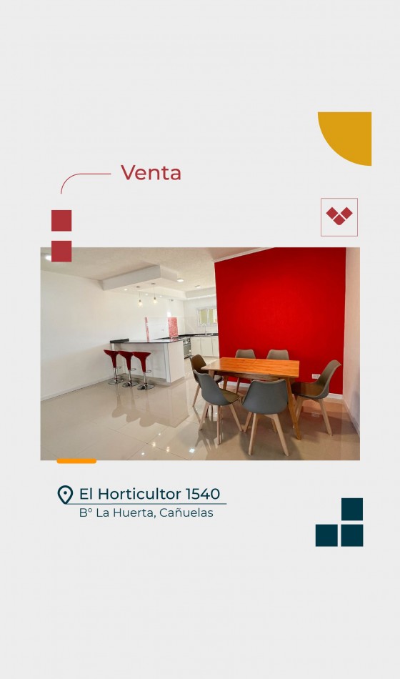 Cañuelas-Hermosa Casa en venta - El Horticultor 1540 -B° La Huerta-NUEVO VALOR!!