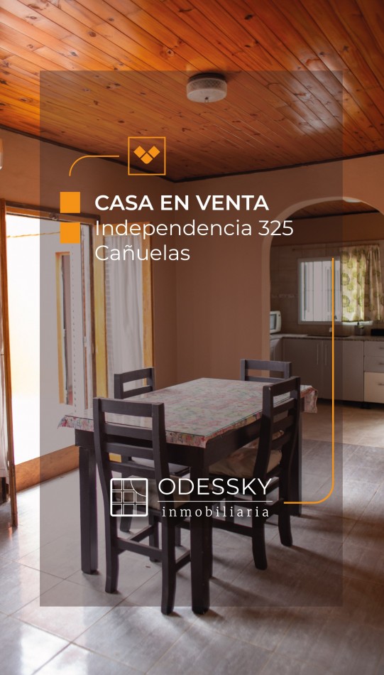 Cañuelas -Casa en Venta -Independencia 325- APTA CREDITO HIPOTECARIO