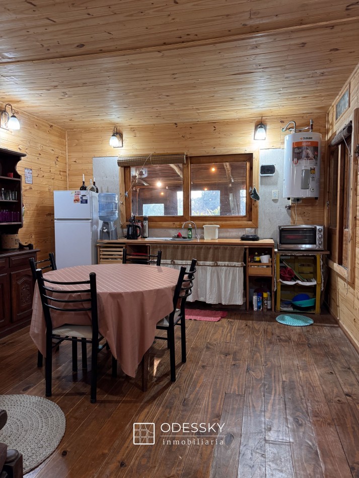 VENDIDO ! Uribelarrea- Cabaña de Troncos con Pileta y Gran Parque - Barrio abierto Quintas de Uribe