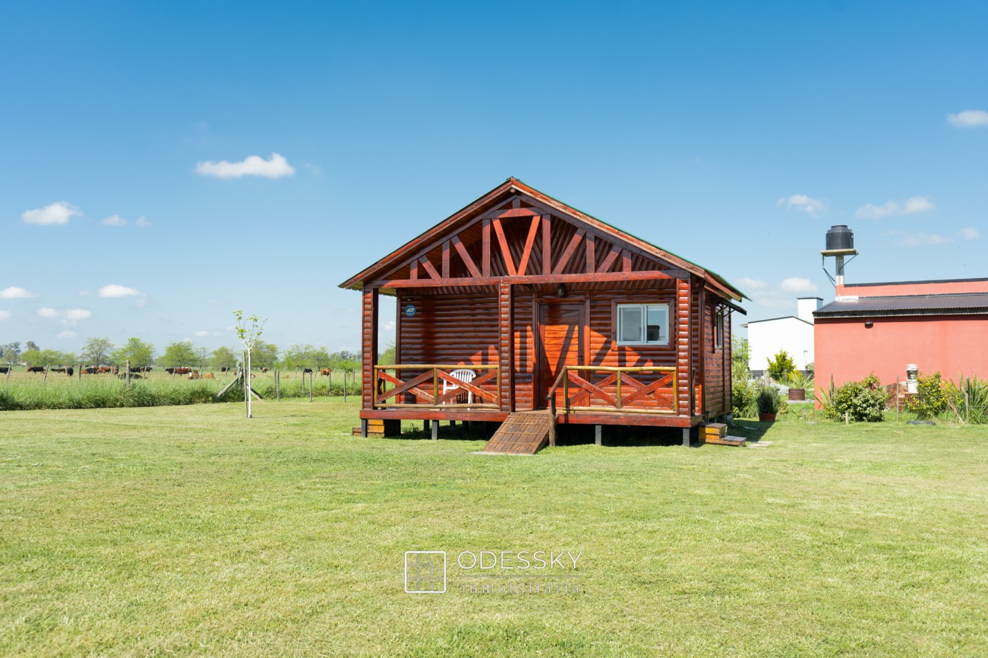 Uribelarrea - Dos Cabañas de Tronco Impecables a la Venta