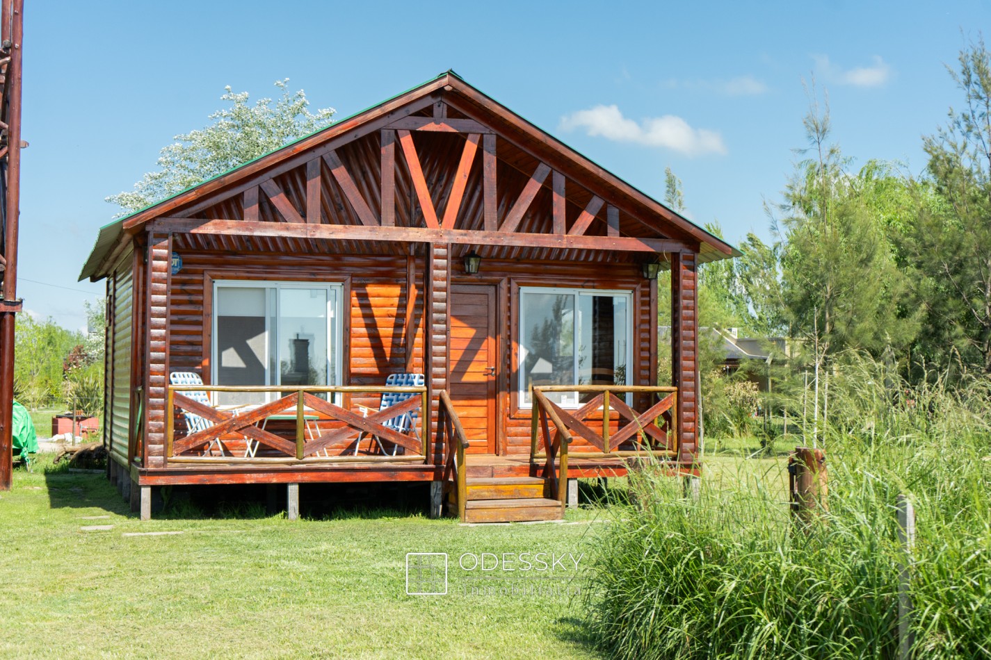 Uribelarrea - Dos Cabañas de Tronco Impecables a la Venta