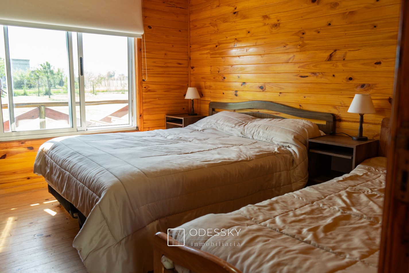 Uribelarrea - Dos Cabañas de Tronco Impecables a la Venta