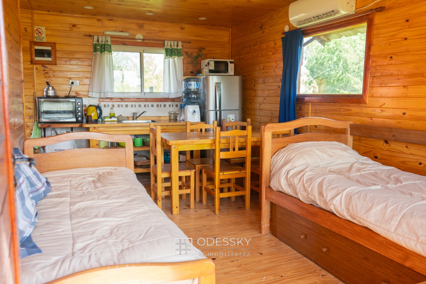 Uribelarrea - Dos Cabañas de Tronco Impecables a la Venta