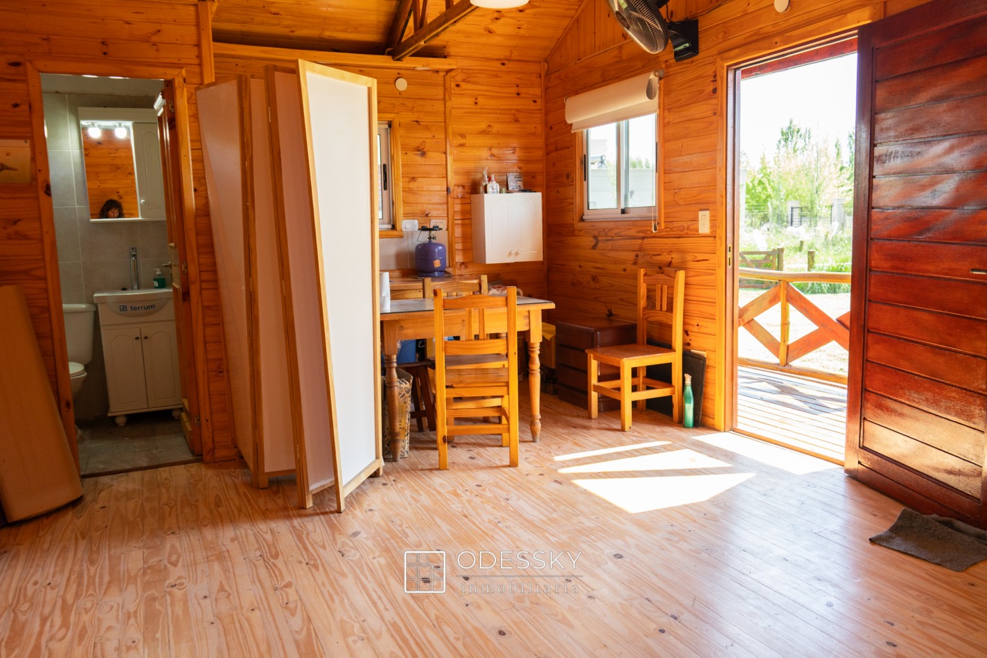 Uribelarrea - Dos Cabañas de Tronco Impecables a la Venta