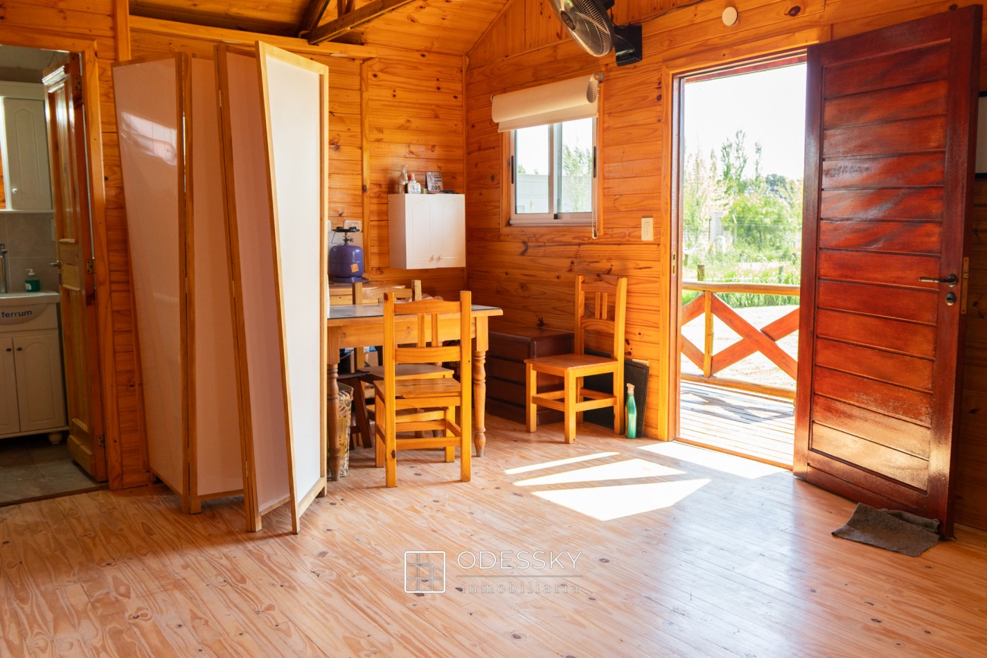 Uribelarrea - Dos Cabañas de Tronco Impecables a la Venta