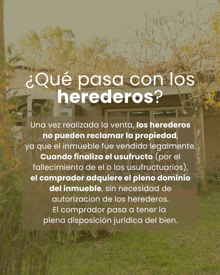 CAÑUELAS - OPORTUNIDAD PARA INVERSORES | VENTA CON USUFRUCTO (NUDA PROPIEDAD)