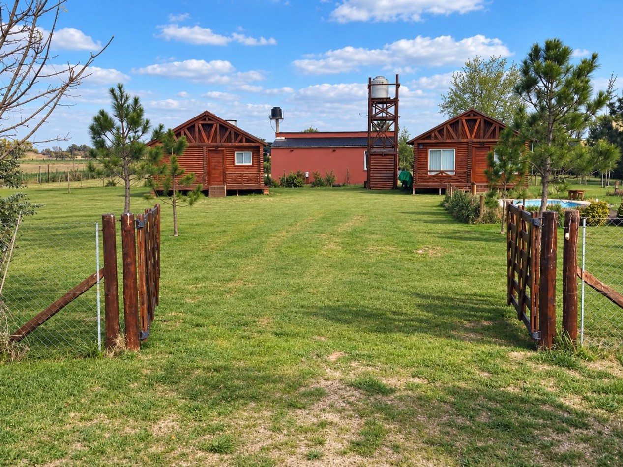 Uribelarrea - Inversion mas descanso -2 Cabañas + piscina +2000 m2 a la Venta