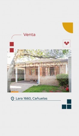 Cañuelas - Casa en Venta - Lara 1660- APTA CREDITO HIPOTECARIO