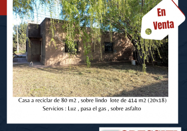 CAÑUELAS -CASA EN VENTA TUCUMAN Y VTE CASARES