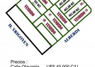 Olavarria 1161, Cañuelas, Buenos Aires.